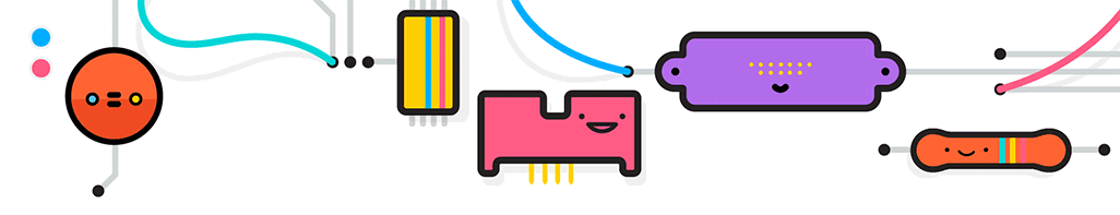 Circuit image animated