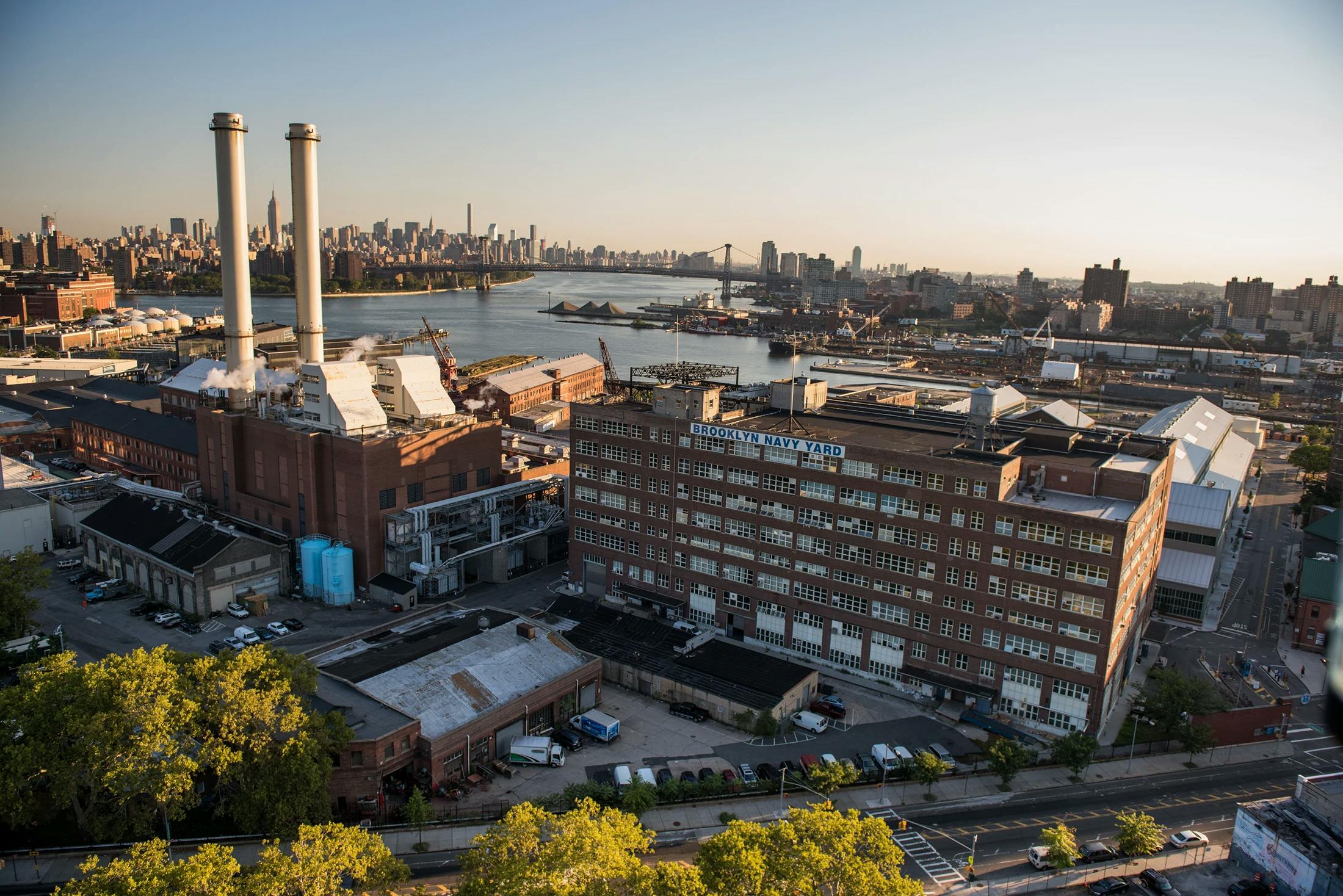 Photo of the Brooklyn Navy Yard