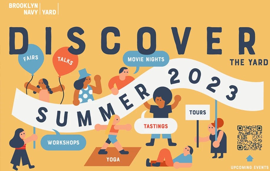 Brooklyn Navy Yard Summer poster
