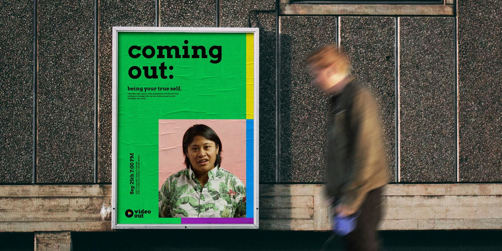 Video Out Poster Design