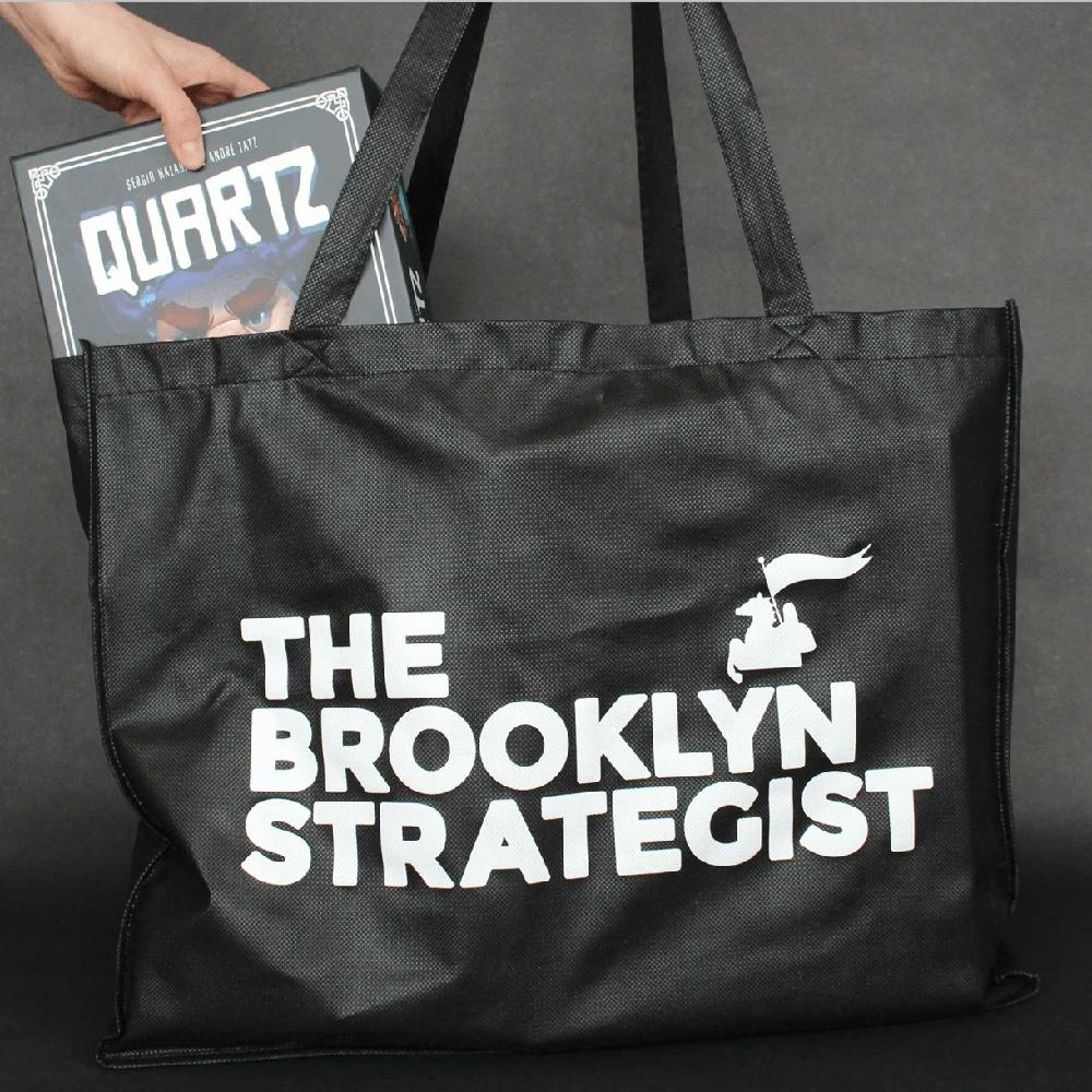 Brooklyn Strategist branded tote bag black
