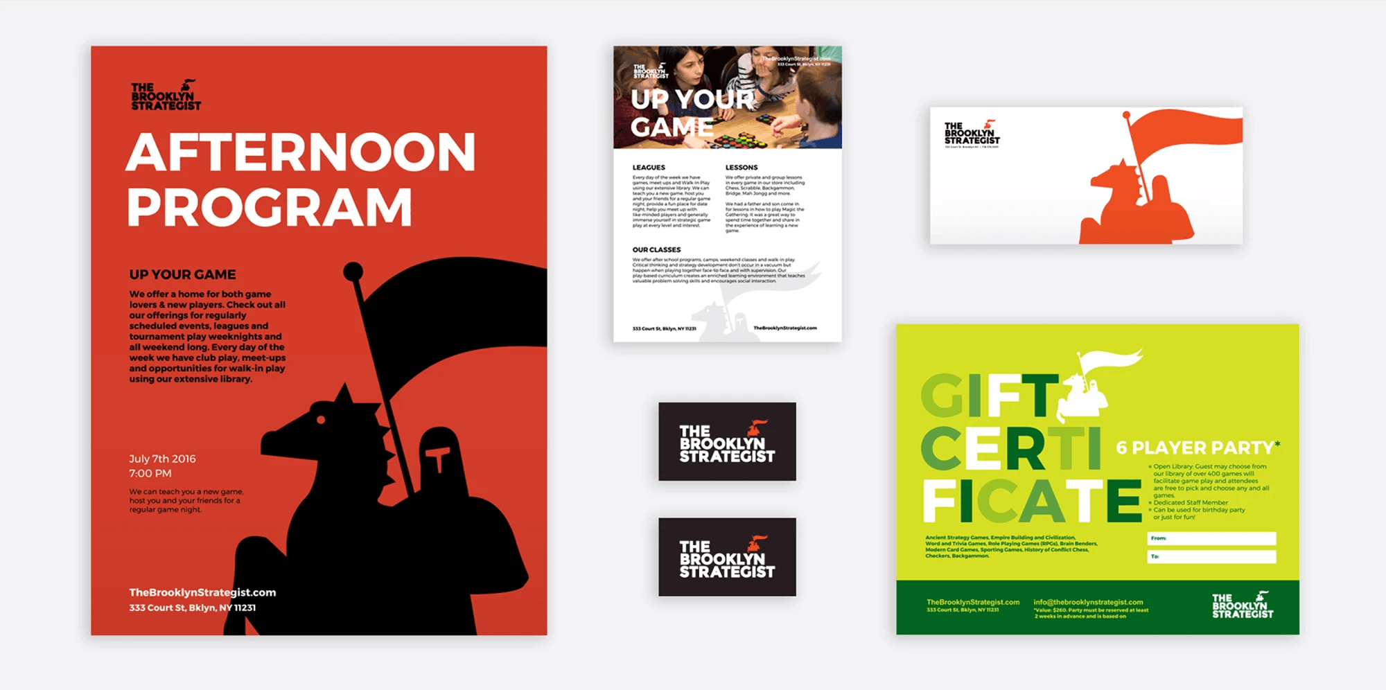 Brooklyn Strategist complementary elements