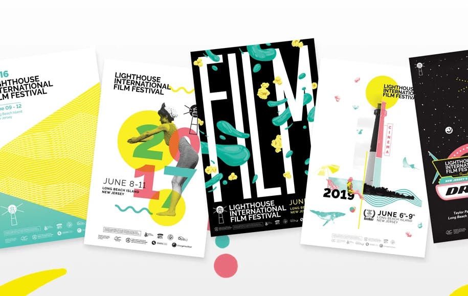 LIFF Annual schedule and guide cover art design