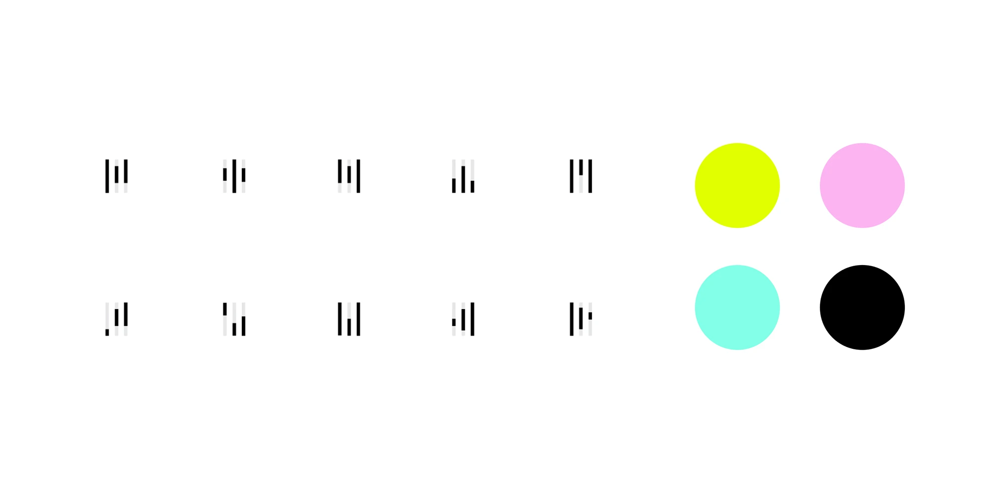 Hyperballad Music visual design elements