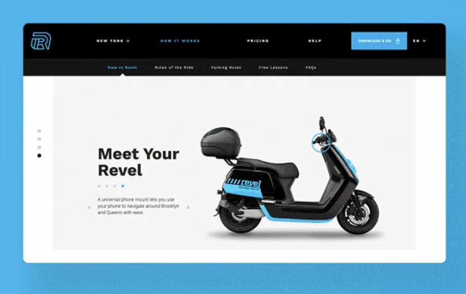 Revel Website - WordPress