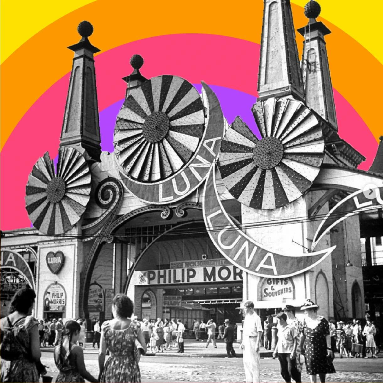 Luna Park social media design