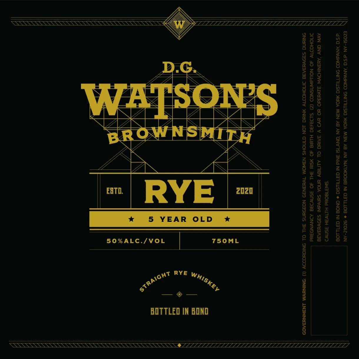 Watsons Rye Packaging illustration