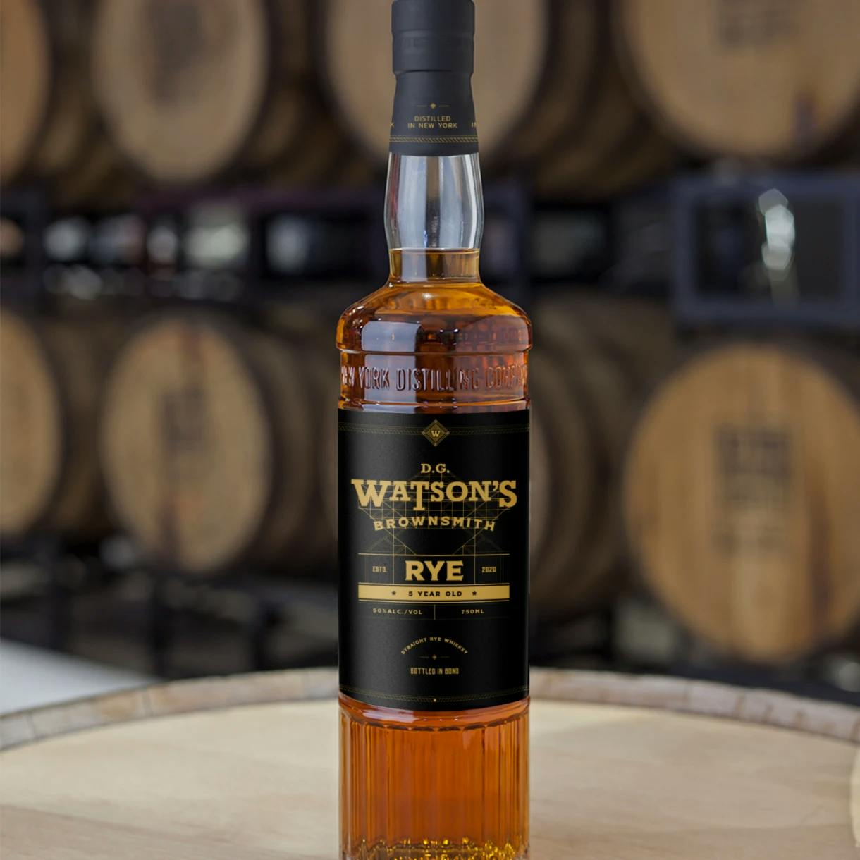 Watsons Rye Bottle Photography