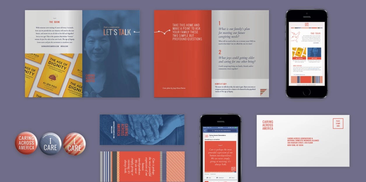 Book tour visual design system