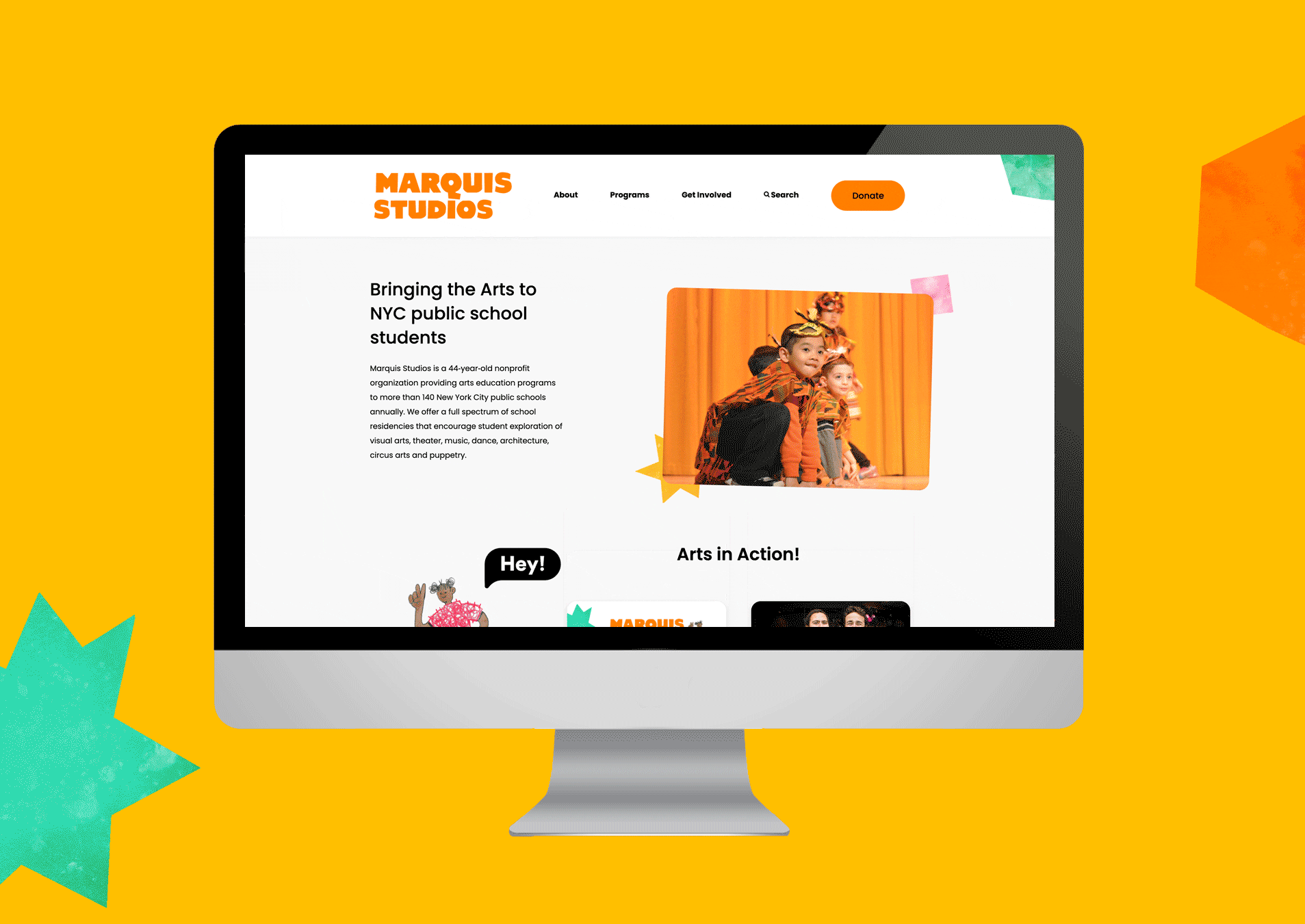 Marquis Studios Website animation