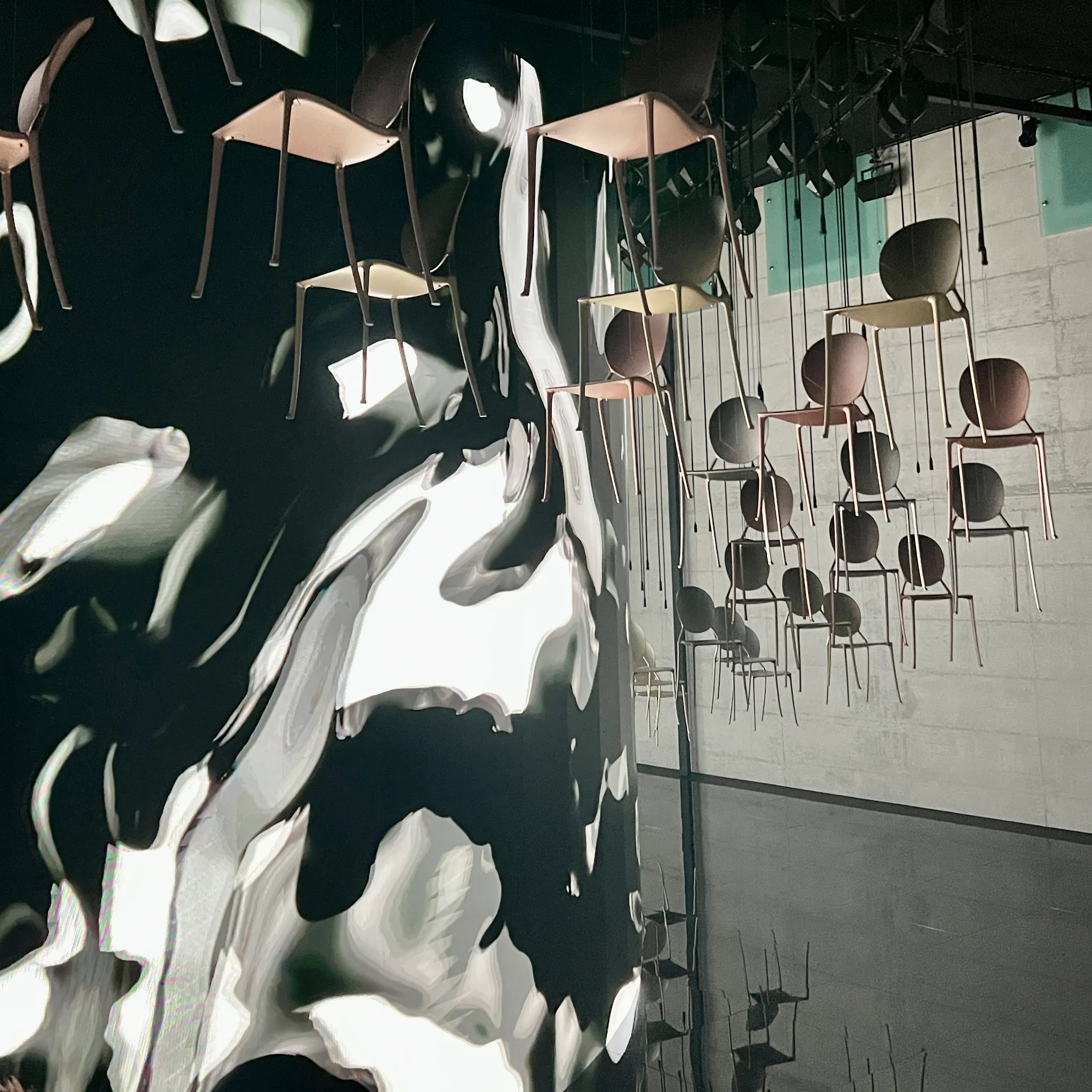 Schwarz-Weiße Grafische Formen