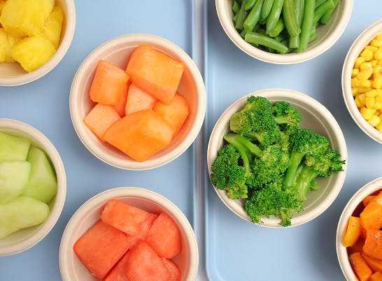 Assorted Fresh Fruits & Vegetables