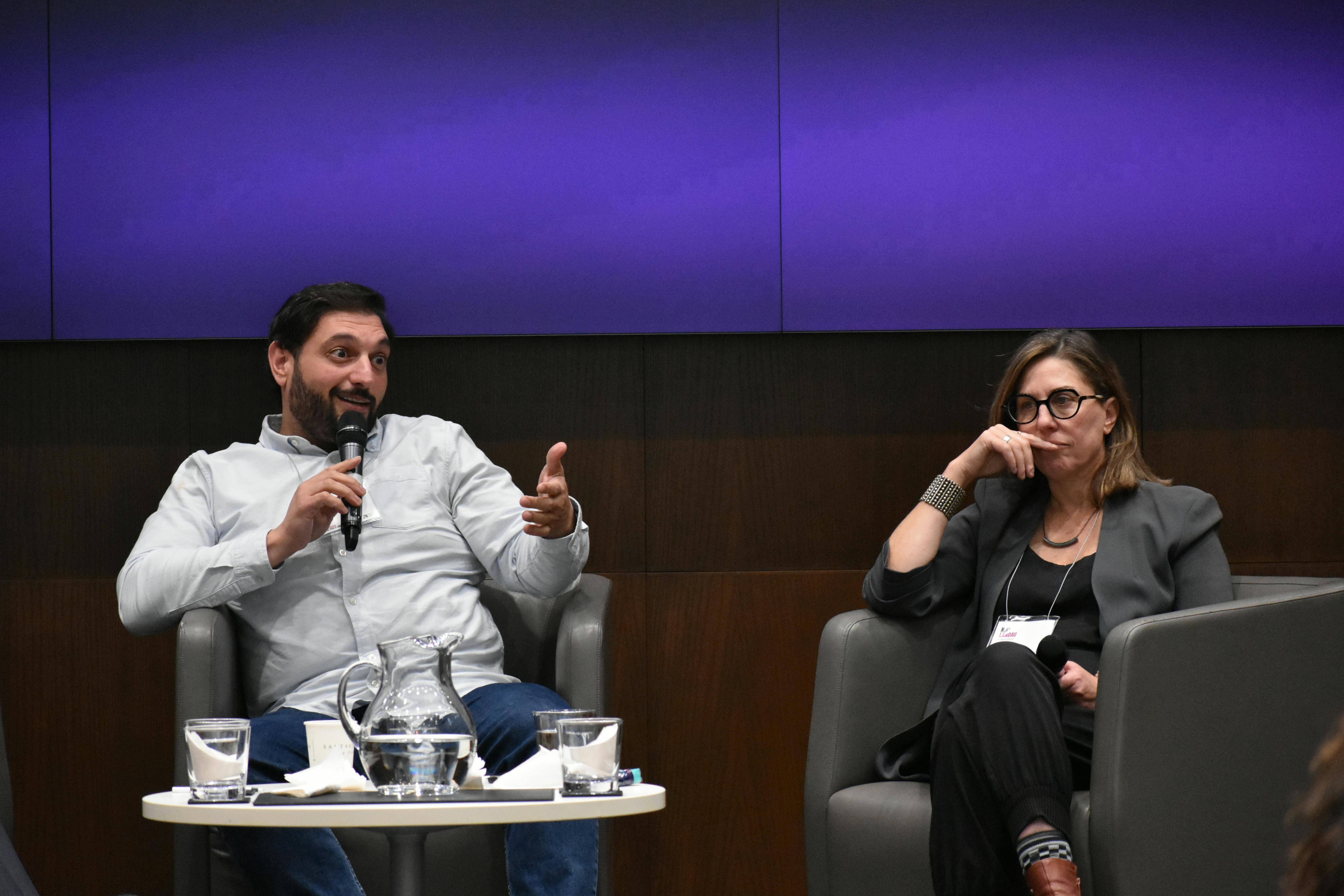 Bashar Al-Shawwa and Niki Landau