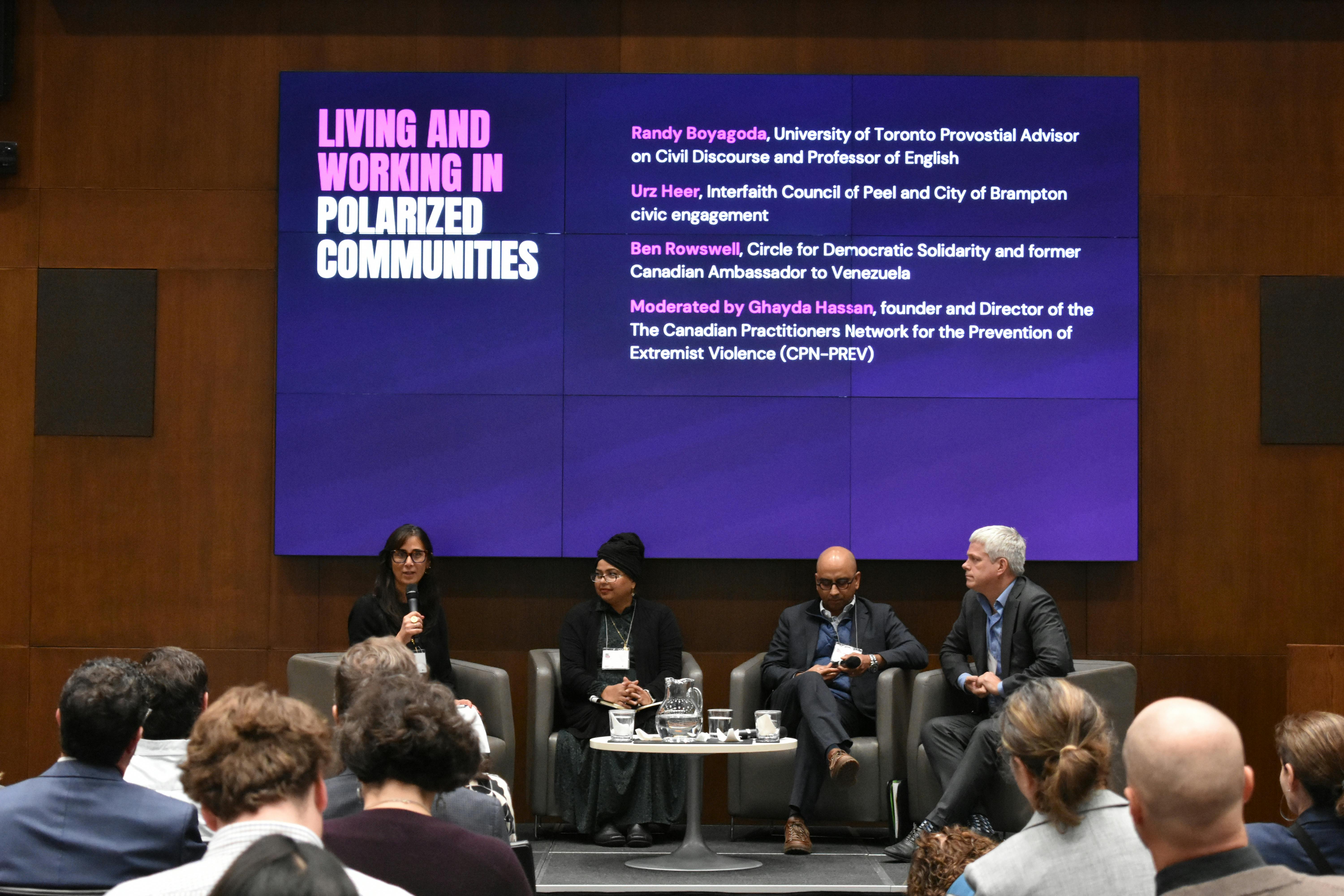 Randy Boyegoda, Urz Heer, Ben Rowswell, Ghayda Hassan