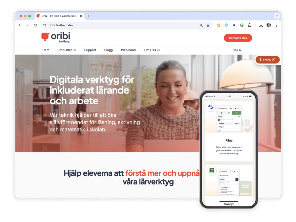 Oribi website