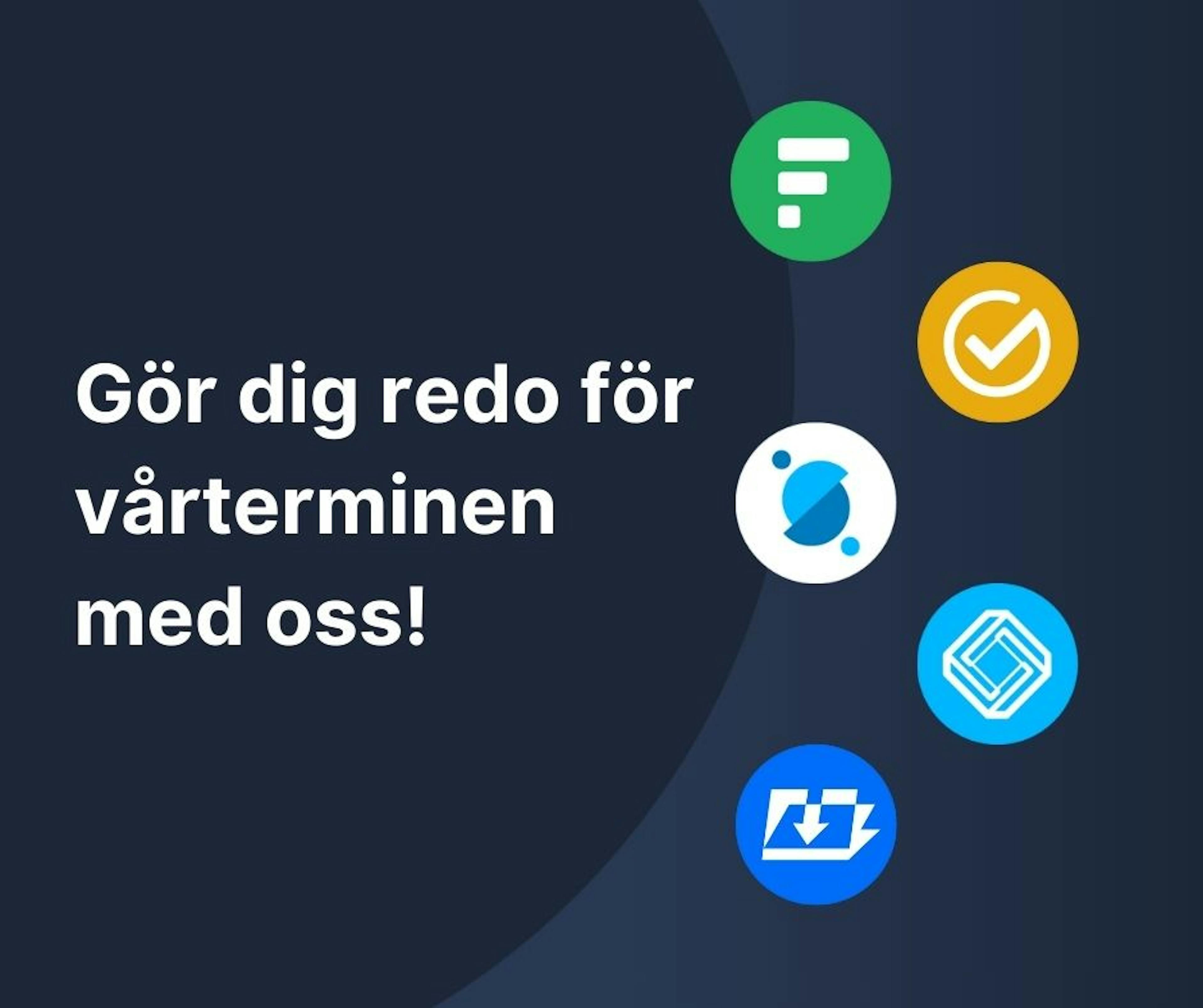 Gör dig redo för varterminen med oss