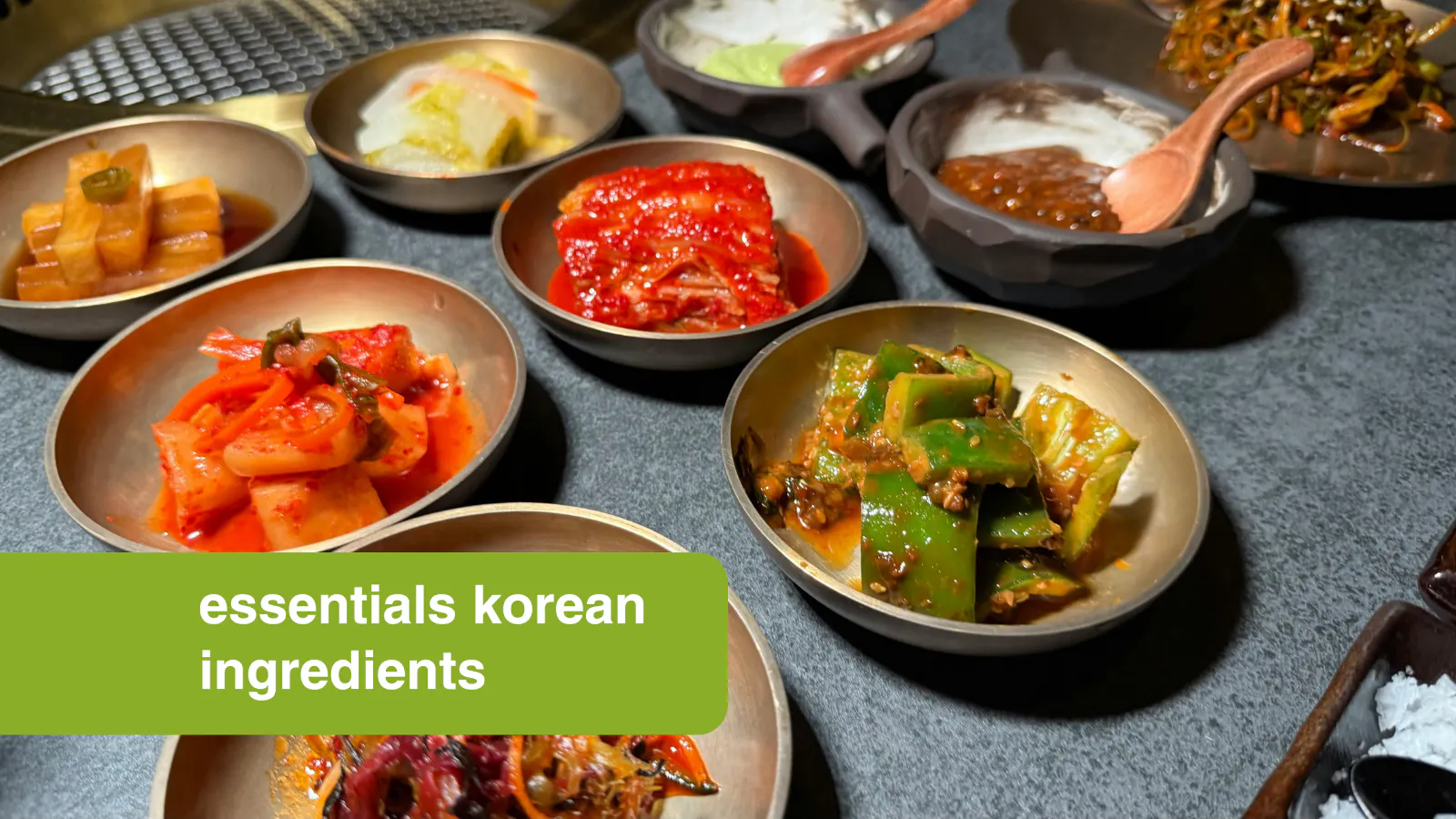 essential korean ingredients