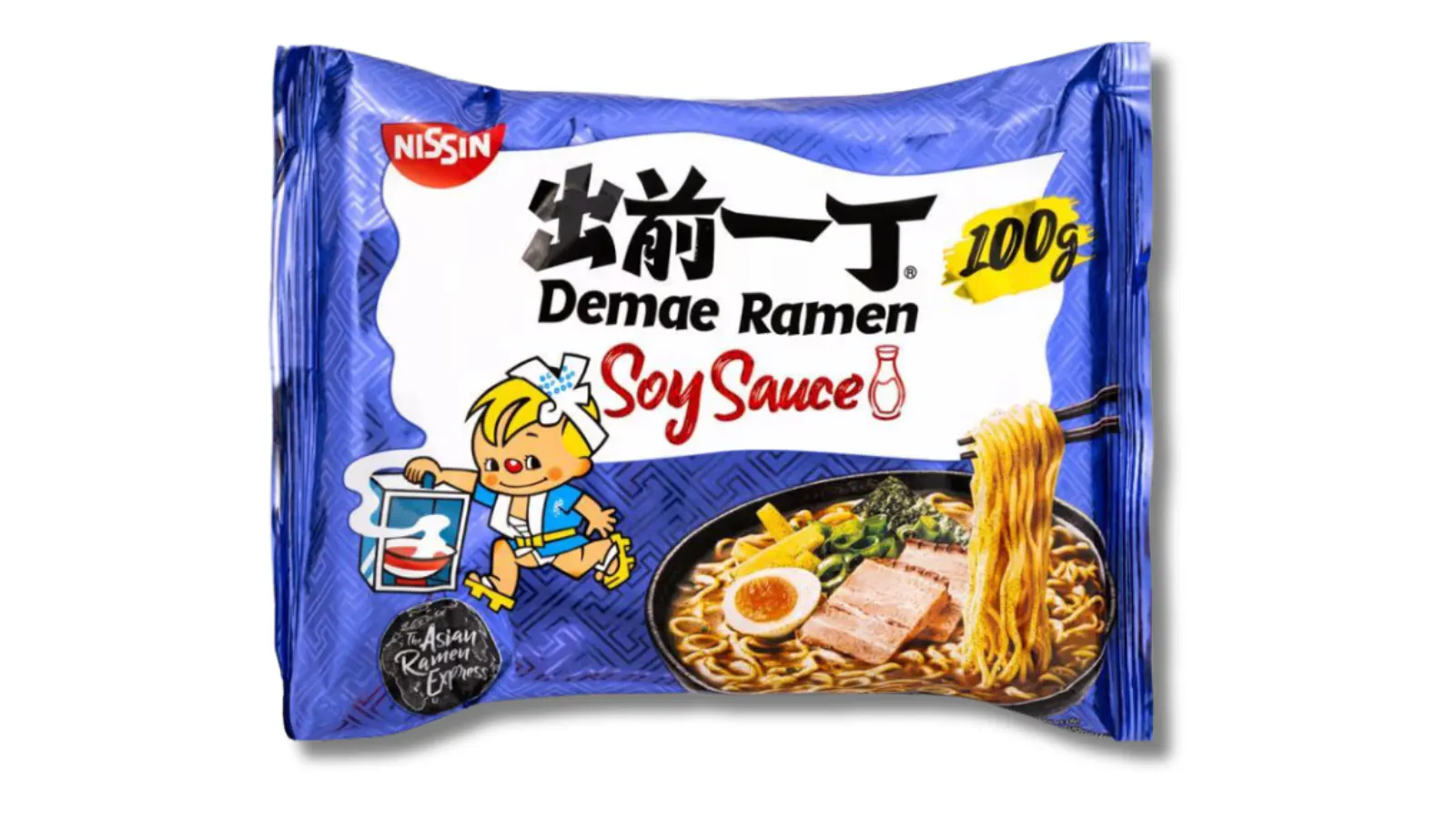Nissin soy sauce Demae Ramen