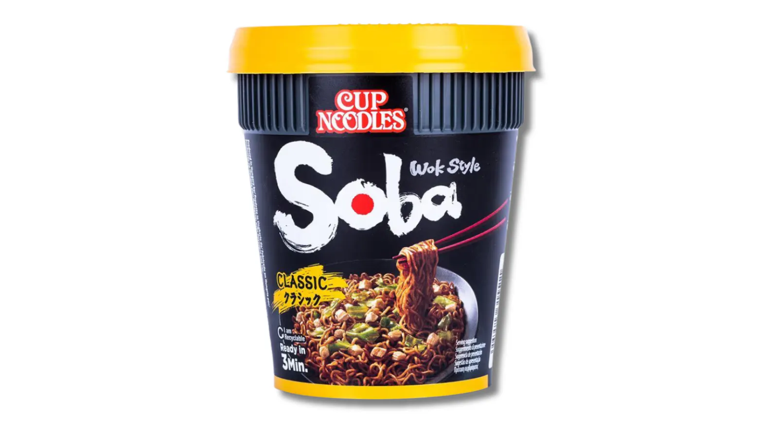 Nissin soba cup noodles
