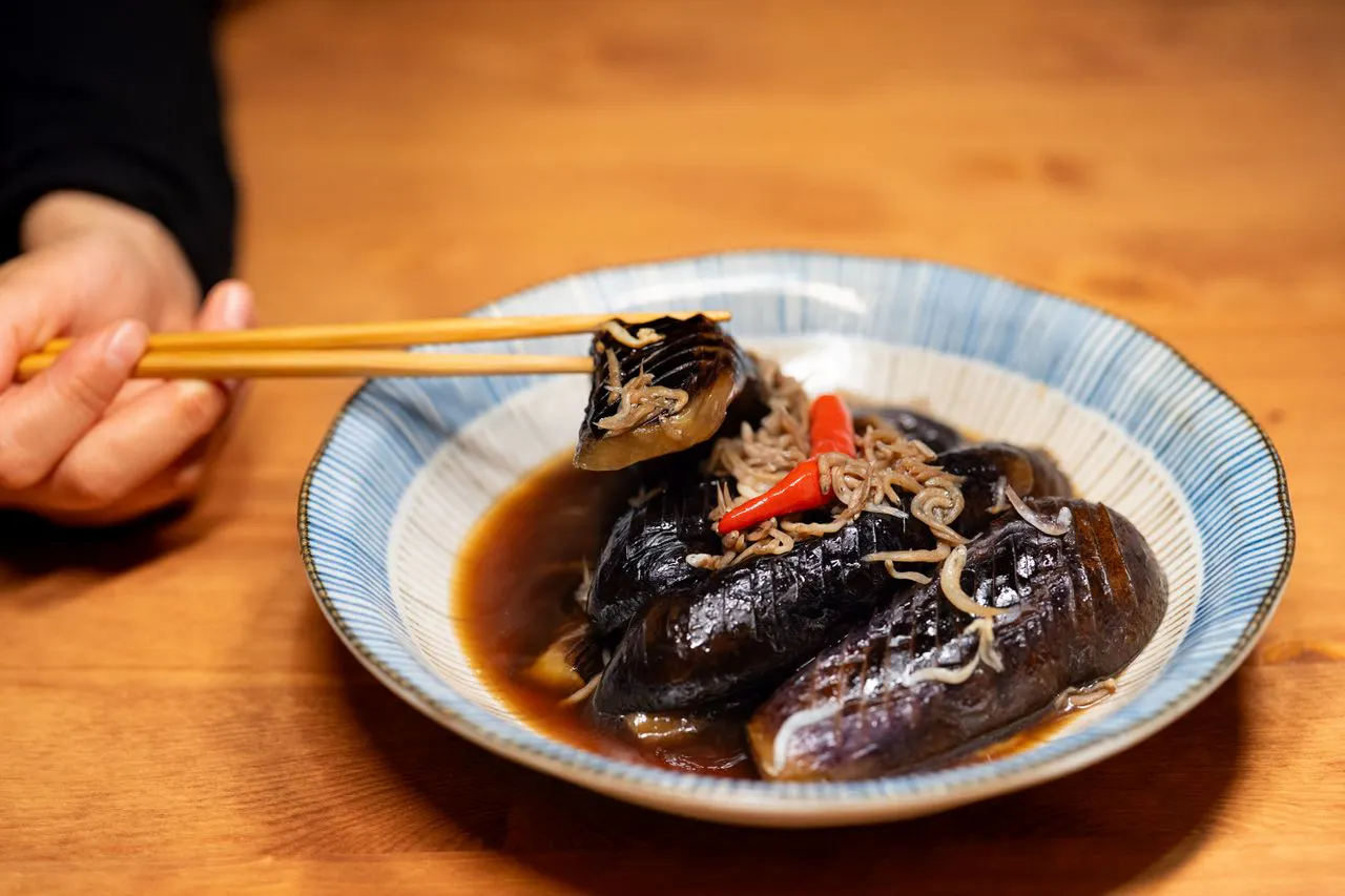 Nasu aubergine pickle