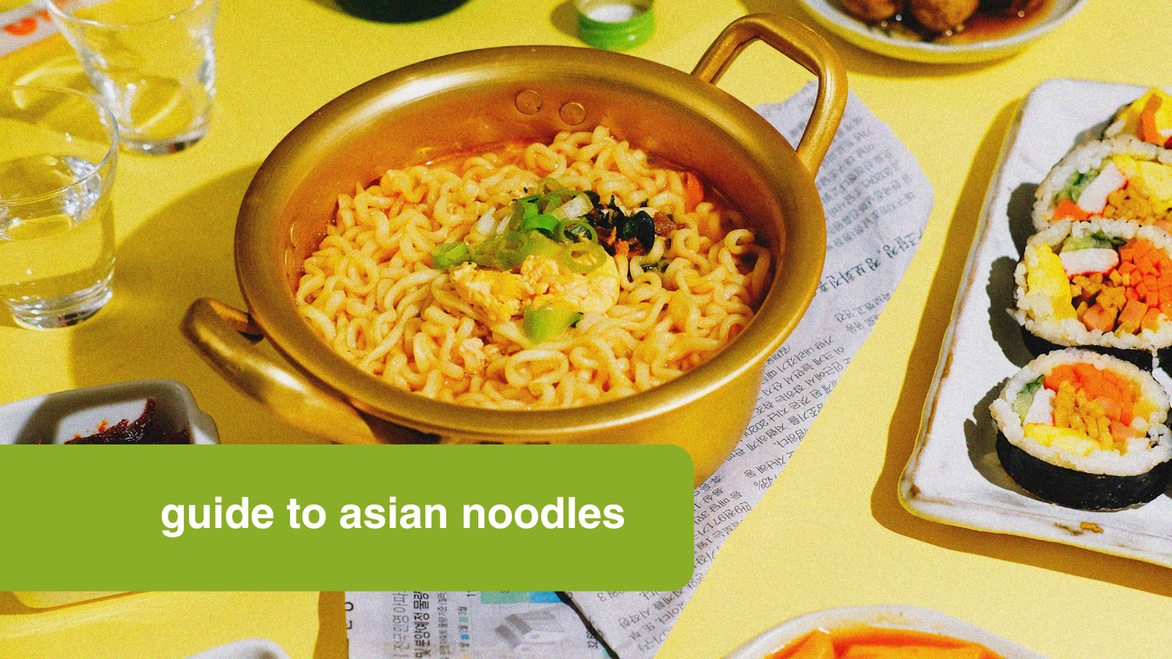 Guide to Asian noodles