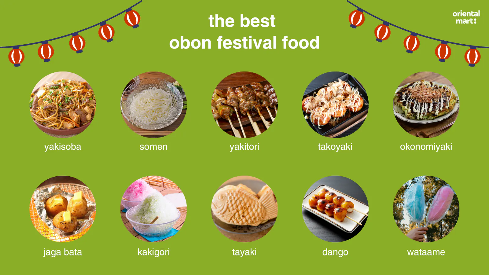 Best Obon festival food