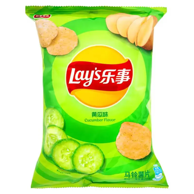 Lay's Potato Chips (Cucumber Flavour)