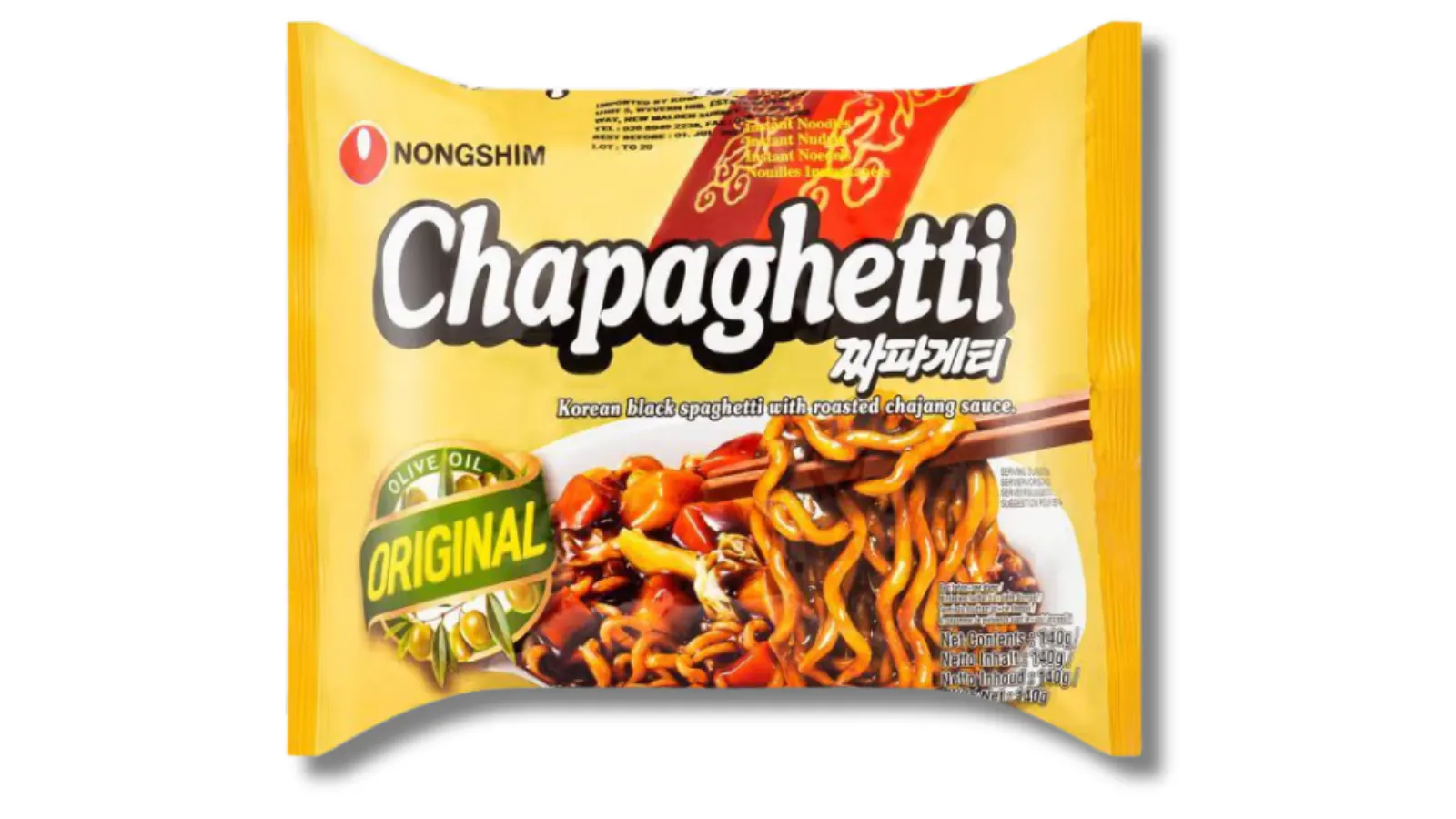 Nongshim Chapaghetti noodles