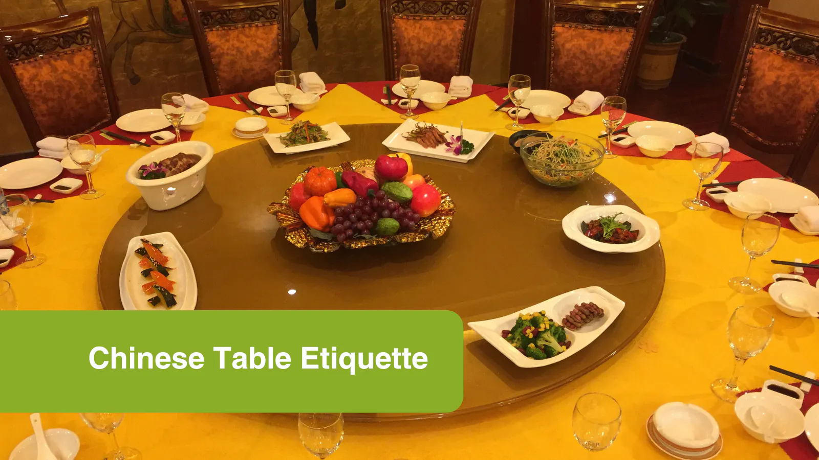 Chinese Table Etiquette