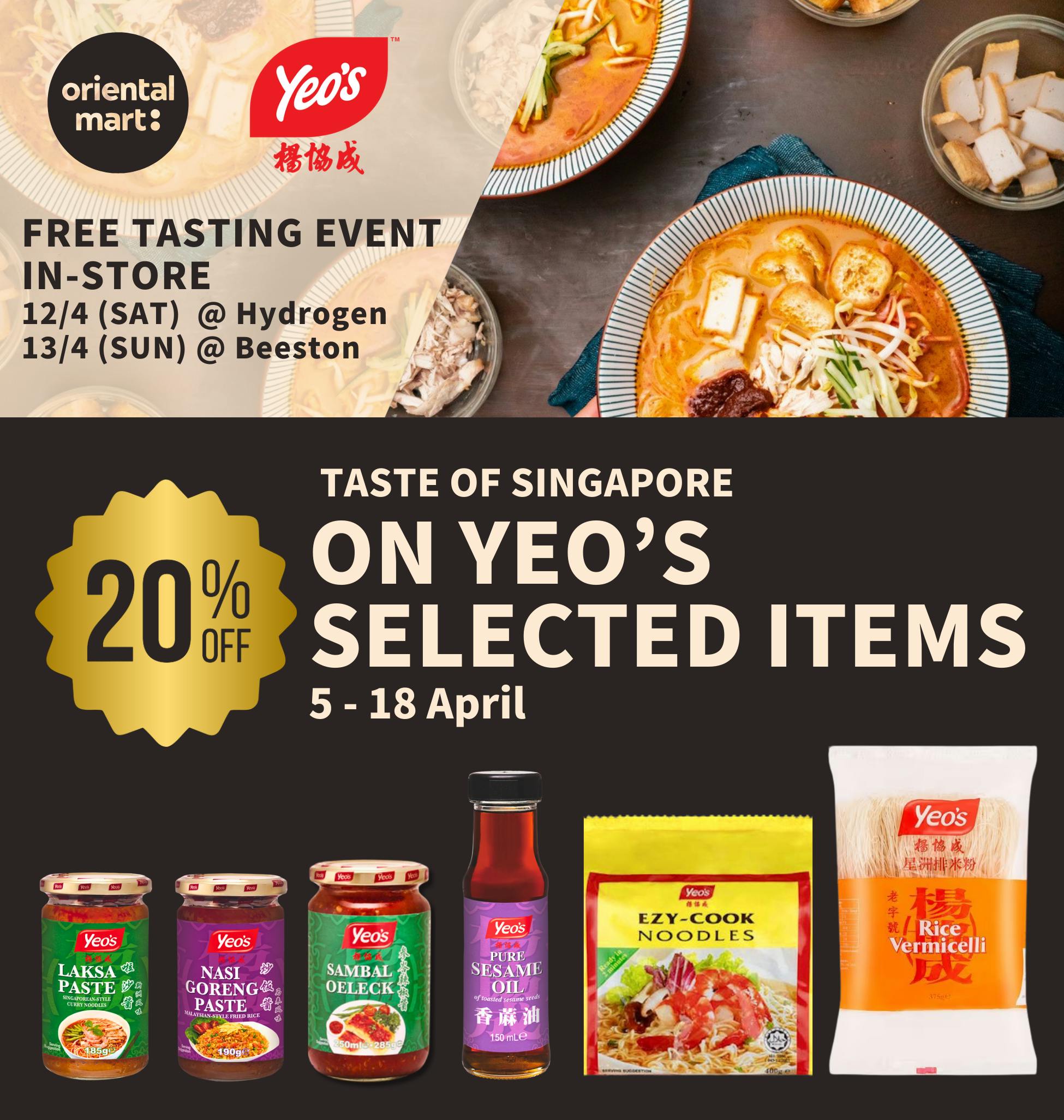 Yeo's Promotion