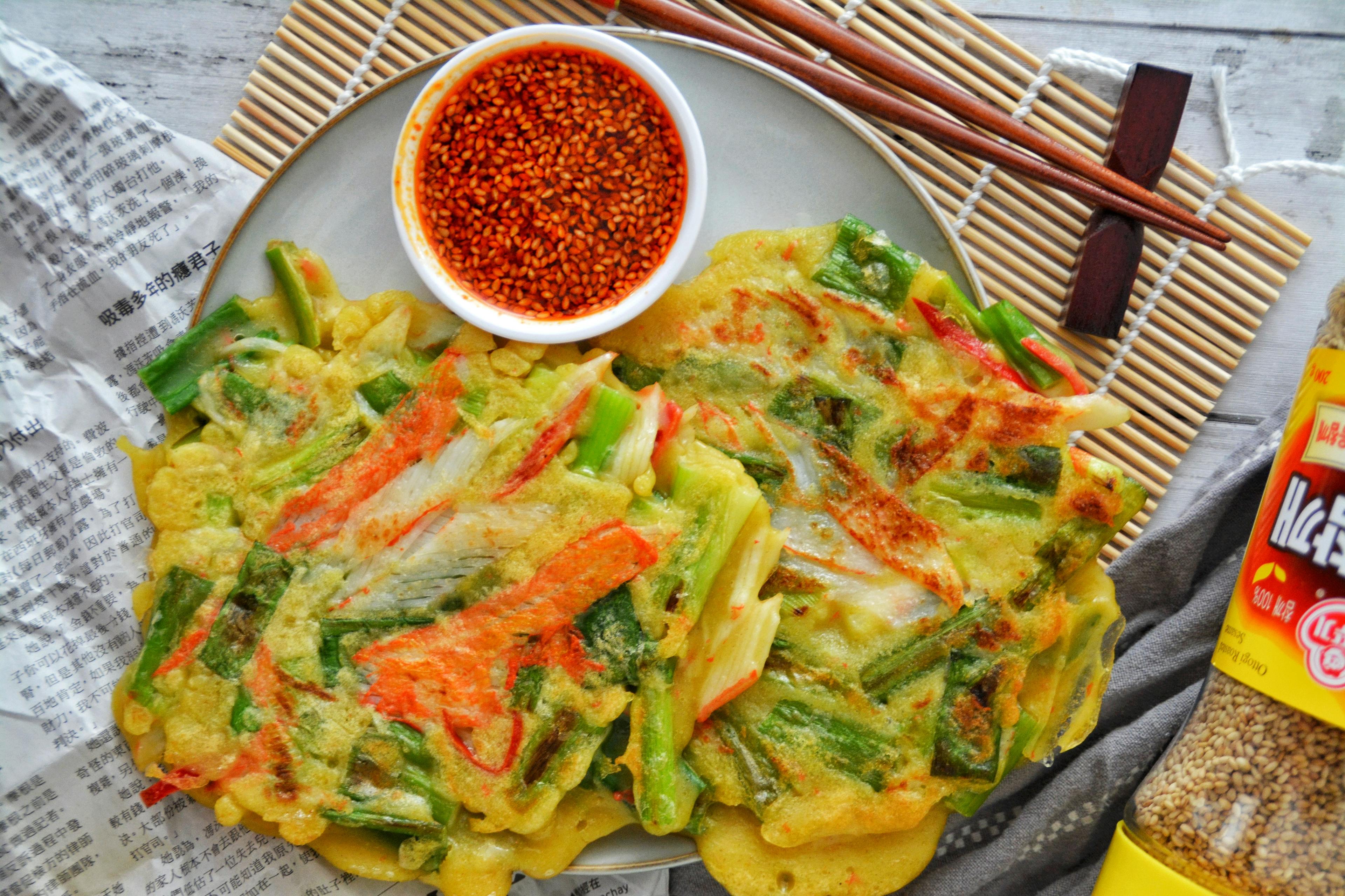 Savoury Korean pancakes