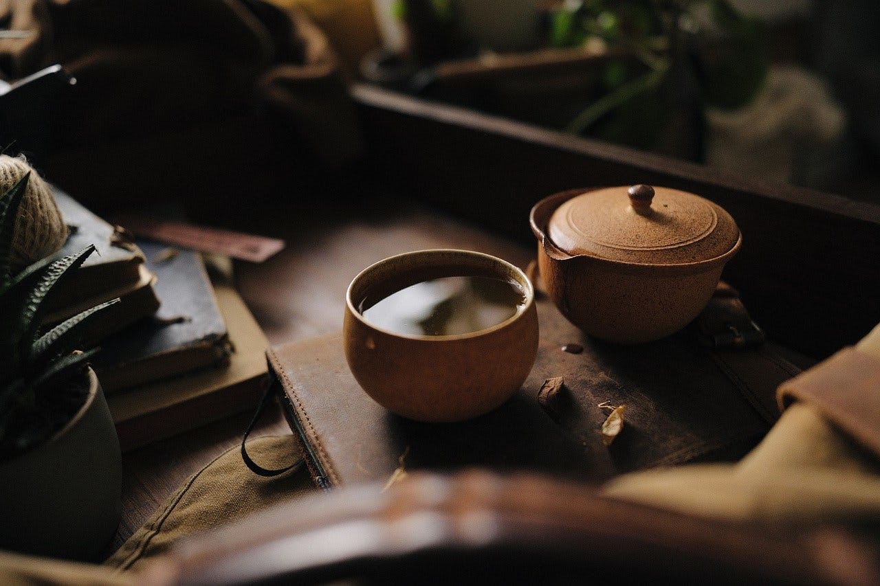 Asian tea set