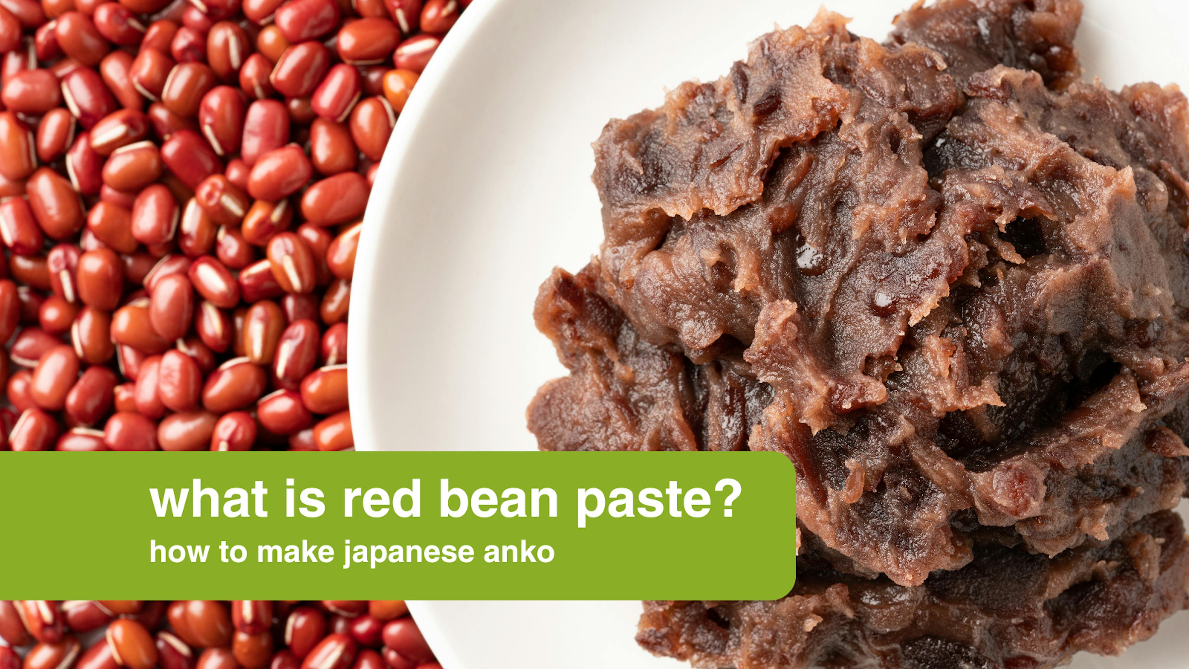 what is red bean paste