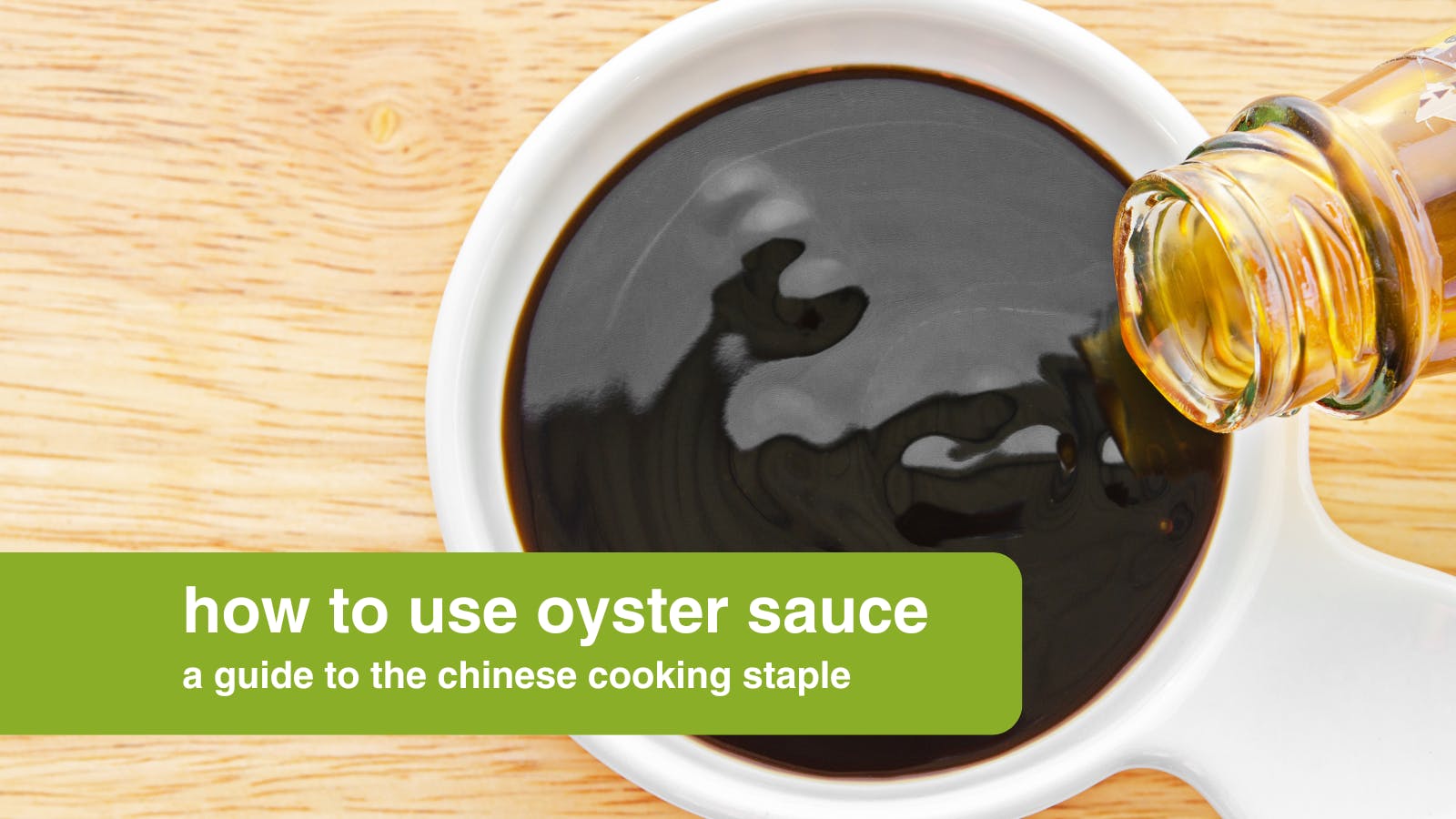 How to use oyster sauce