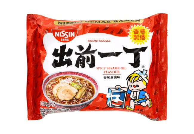 Nissin Spicy Sesame Oil Flavour Noodles