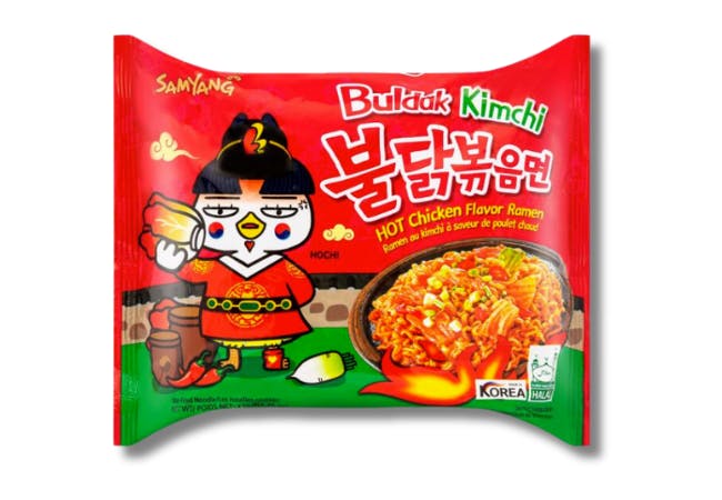 Samyang buldak kimchi noodles