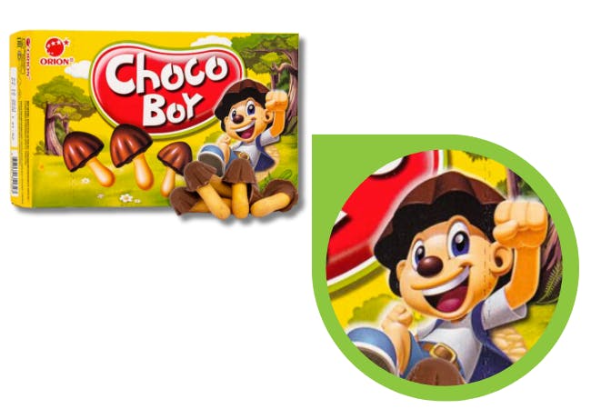 Choco Boy snacks 