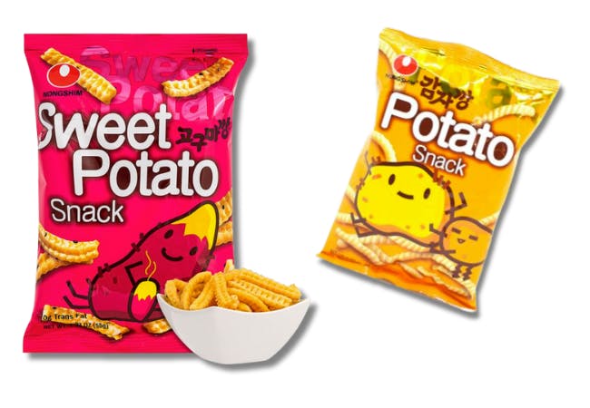 Nongshim potato snacks 