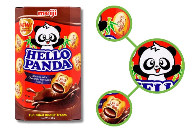 Hello Panda biscuits 