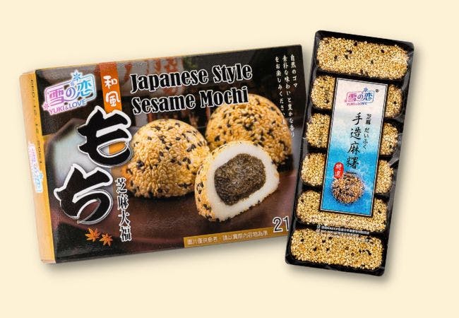 sesame mochi