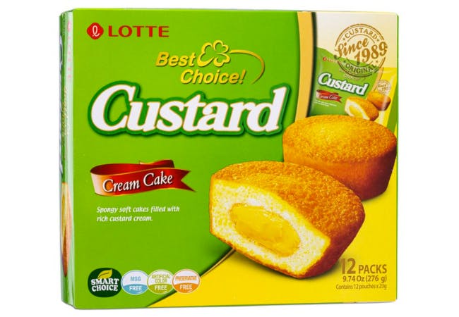 custard cakes