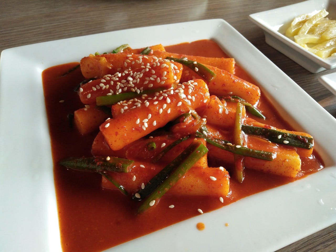 Korean rice cakes