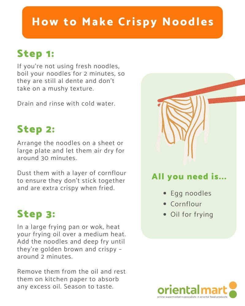 how to make crispy noodles