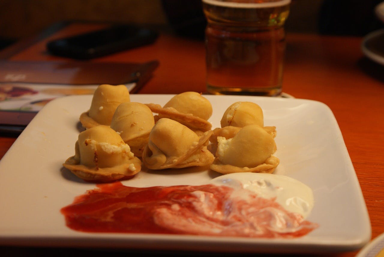 Lithuanian Koldūnai dumplings