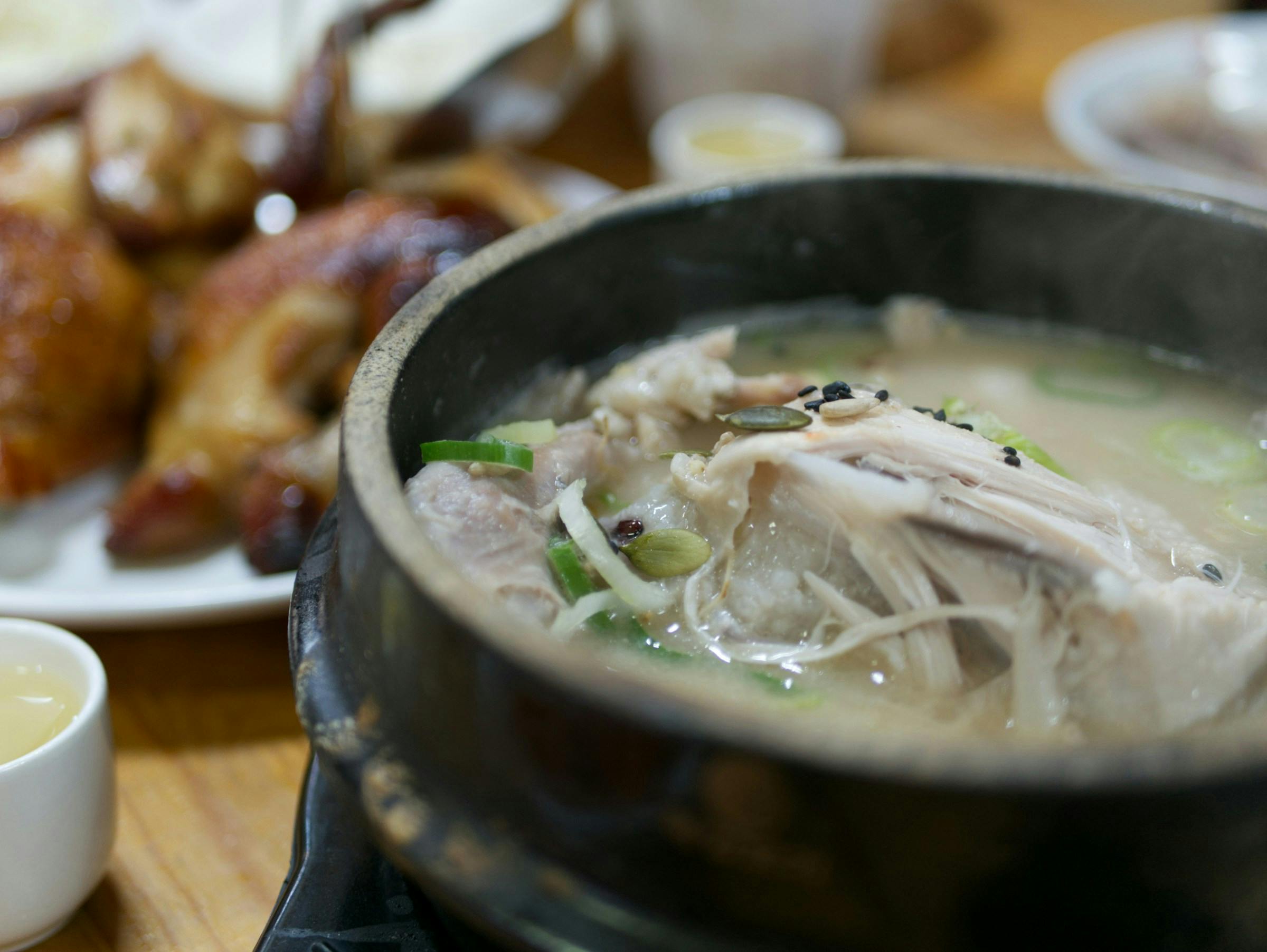 Samgyetang Korean soup