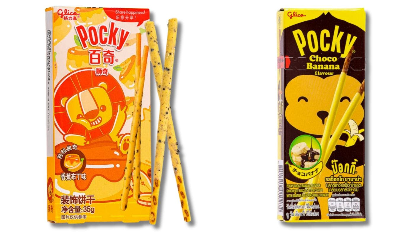 Pocky flavours