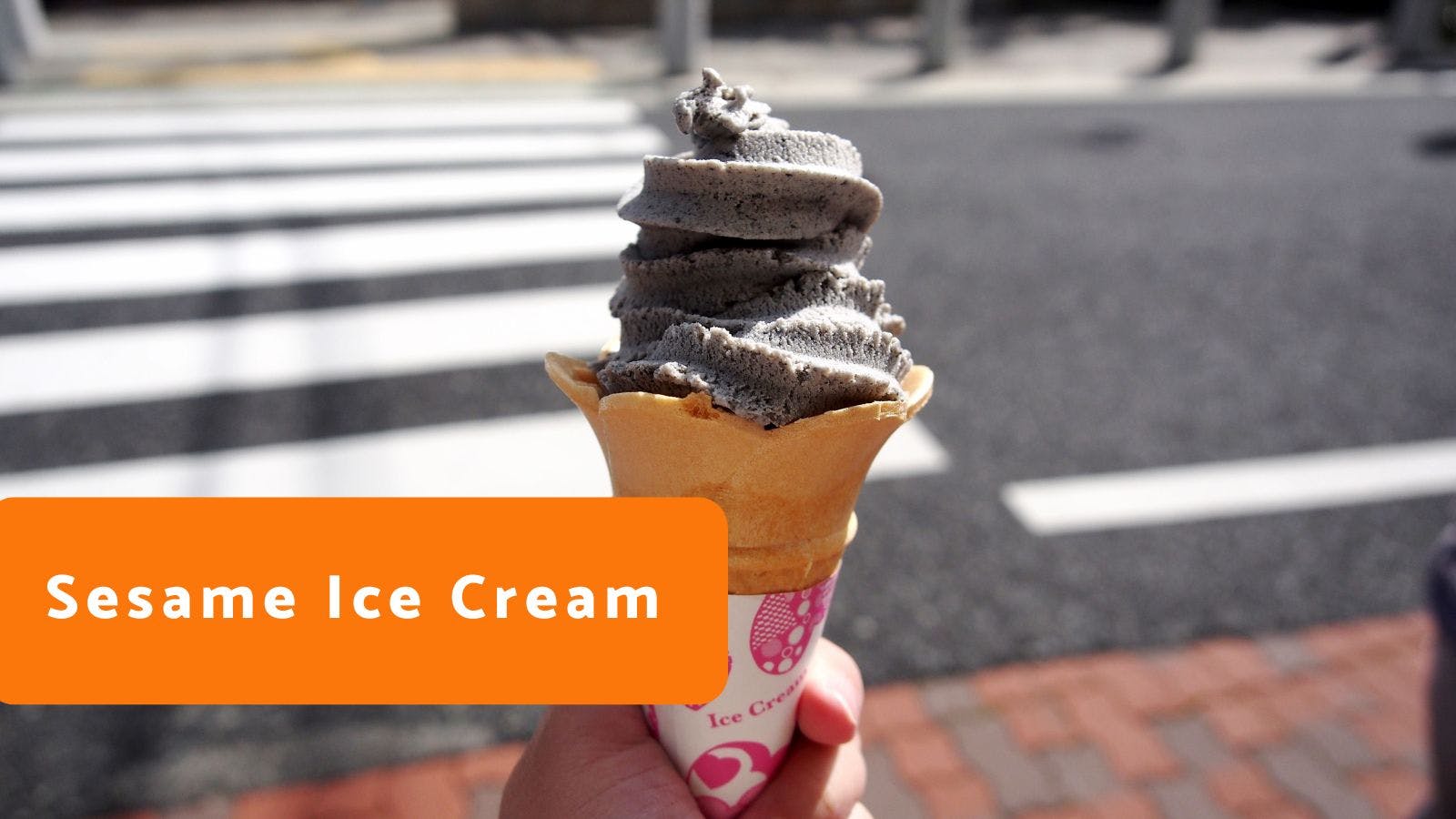 Sesame Ice Cream