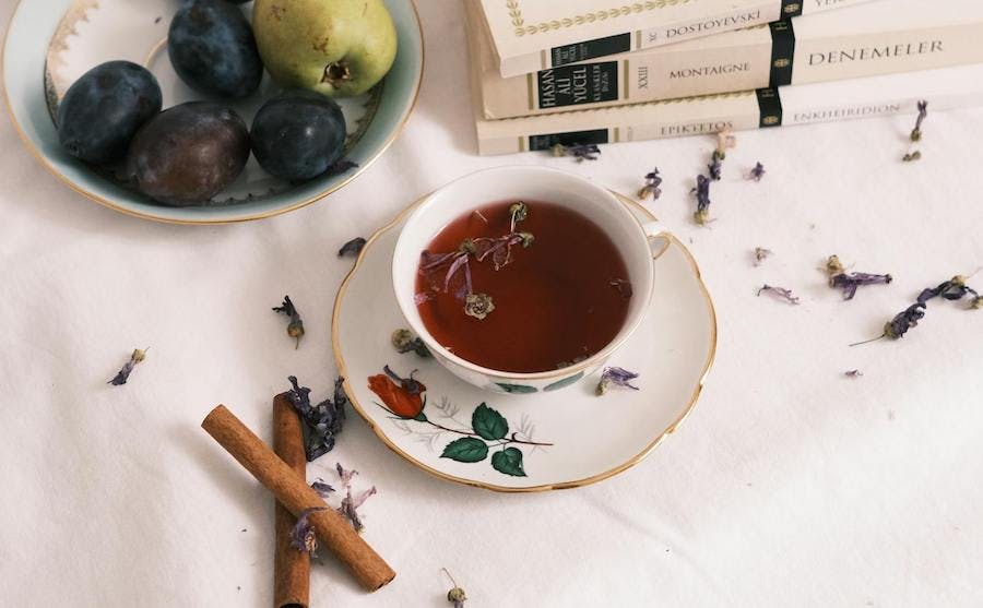 red tea in a cup