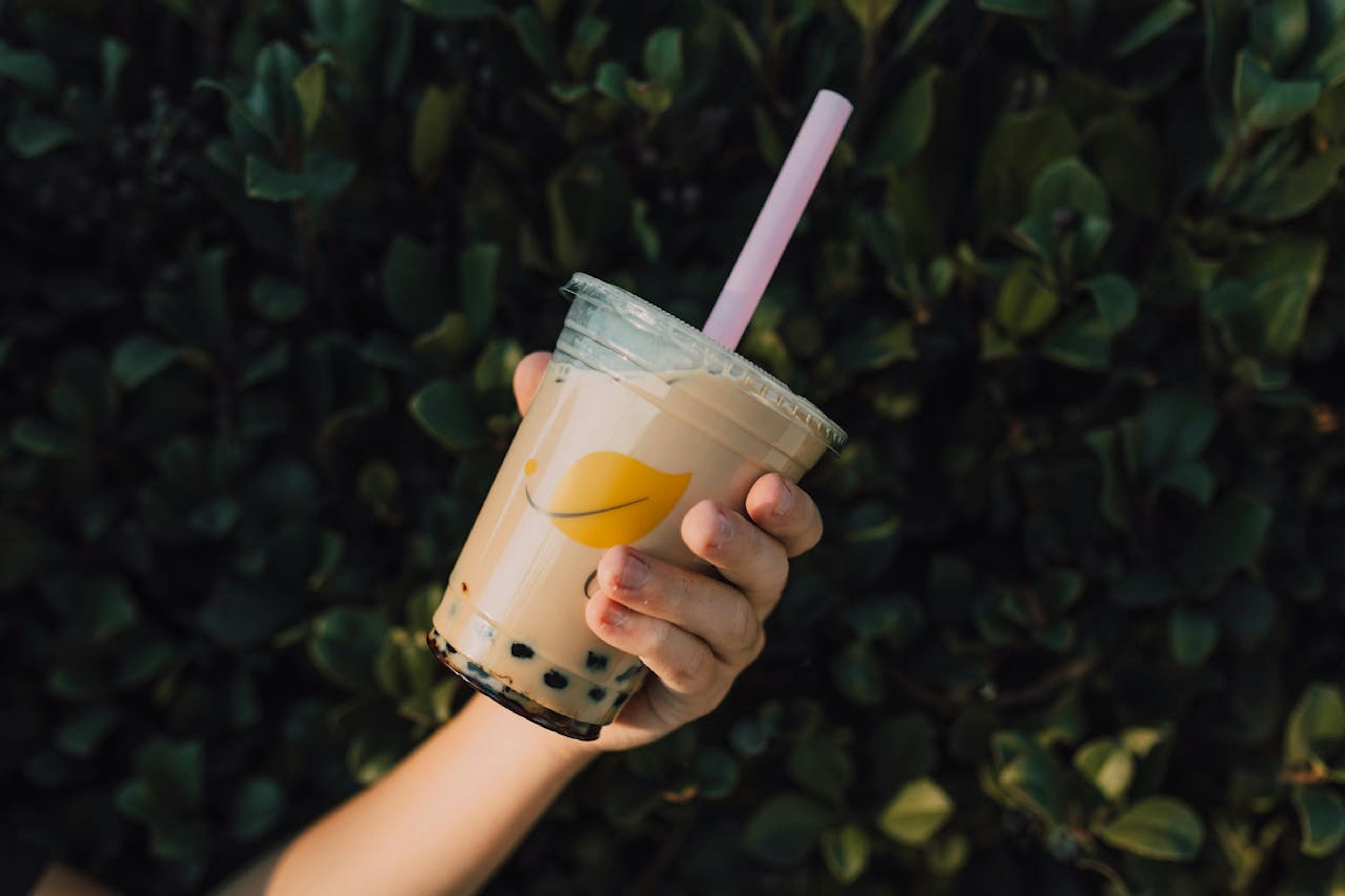 Milk bubble tea 