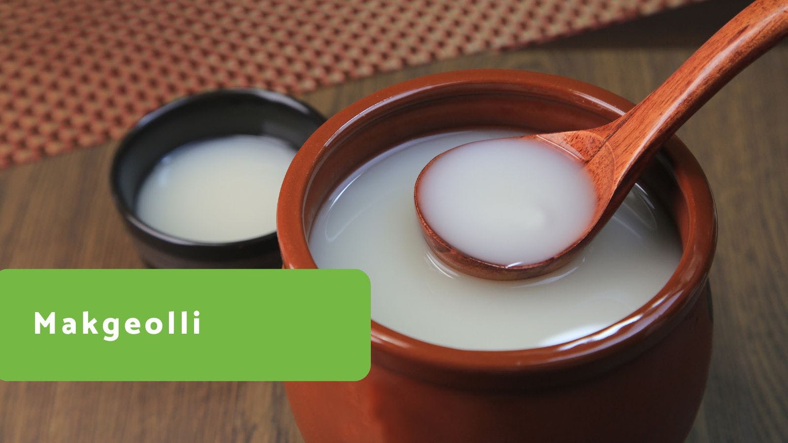 Korean alcohol makgeolli